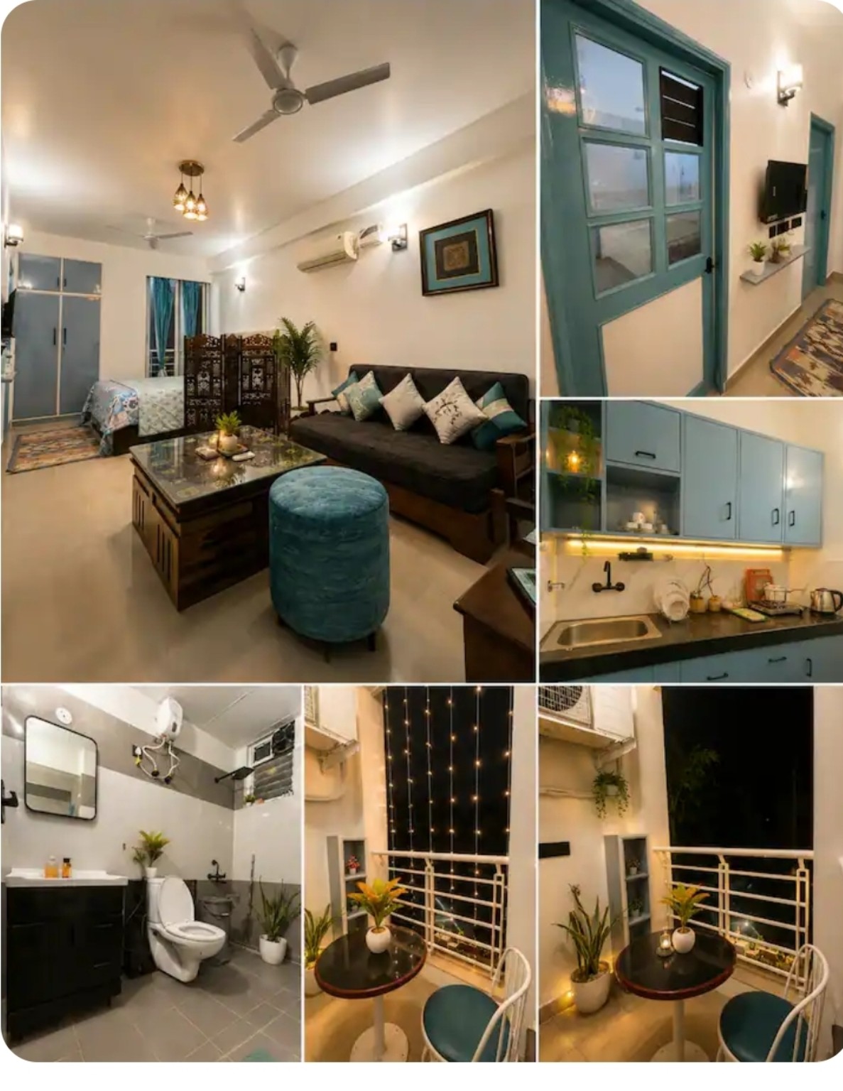 Studio overview collage